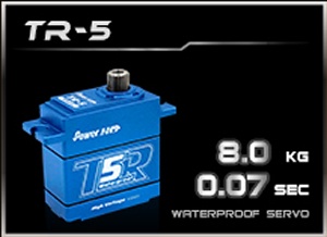 Power-HD Digital HV Servo TR-5 waterproof