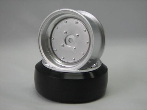 Surging Dish Type II Rims 1:10 Offset 5mm silver