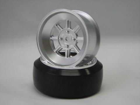 Hayashi Rims type CR 1:10 Offset 5mm silver