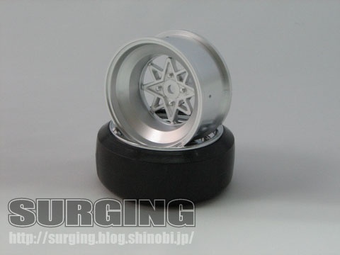 Techno Racing Rims 1:10 offset 10mm silver