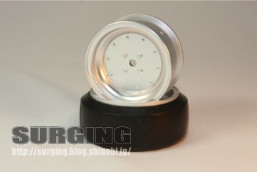 Surging Dish Type II Felgen 1:10 Offset 3mm silber