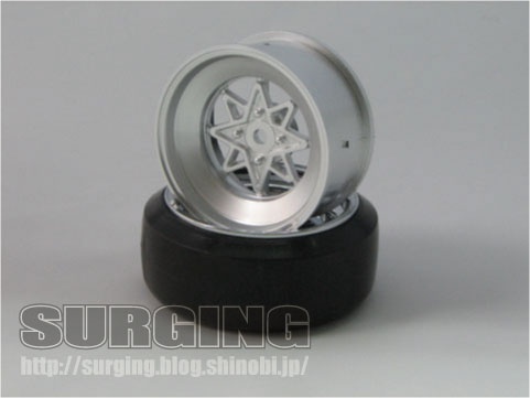 Techno Racing Rims 1:10 offset 5mm silver